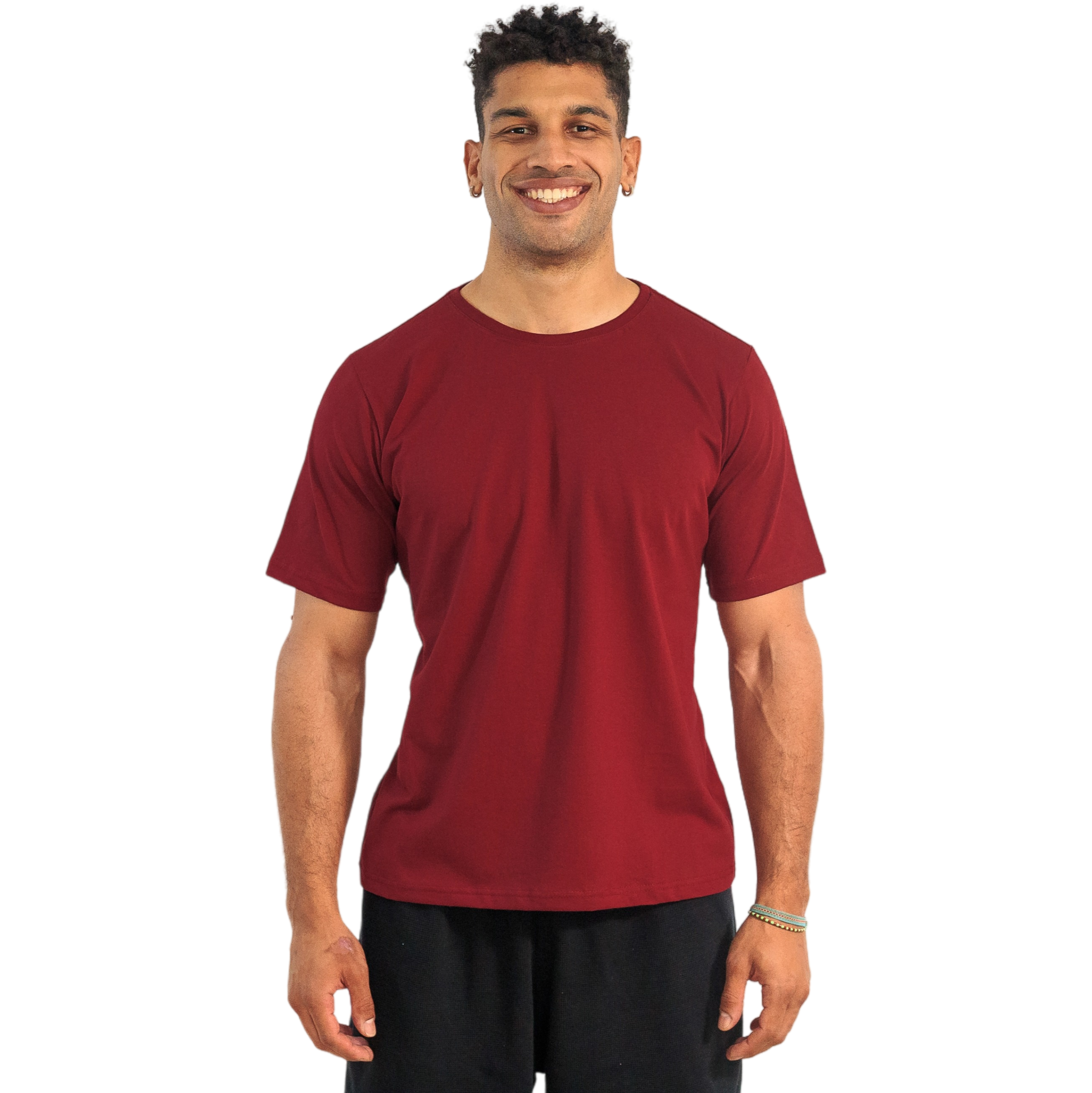 Camiseta Basic Star – Vinho